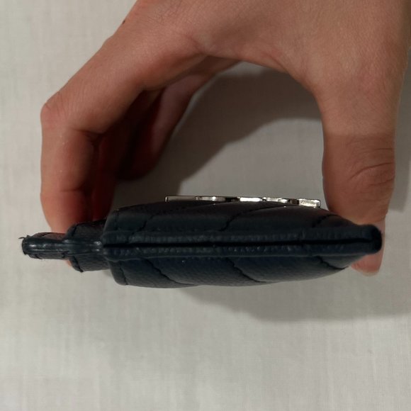 Saint Laurent Monogram Matelassé Leather Card Case - Picture 4 of 9